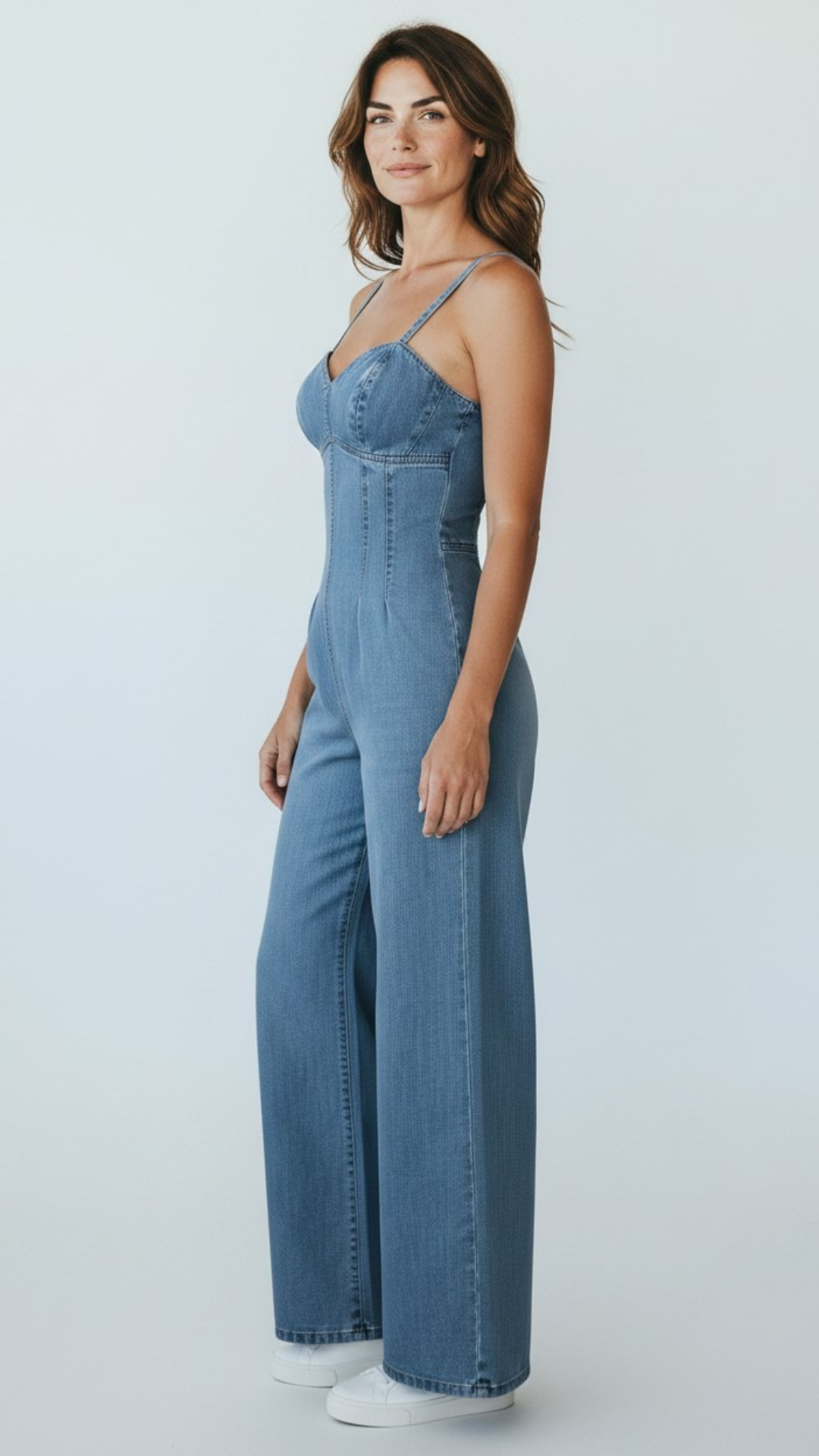 Denim Elegance Jumpsuit