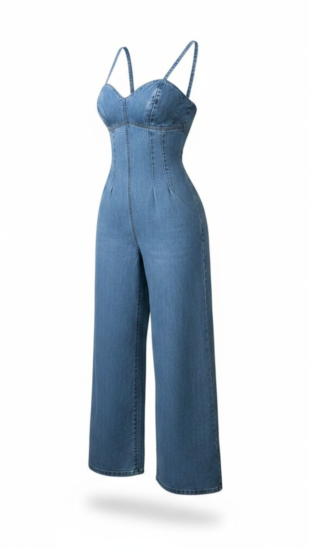 Denim Elegance Jumpsuit