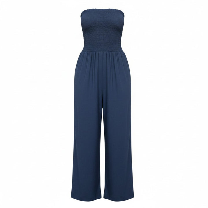 Luna Navy Jumpsuit