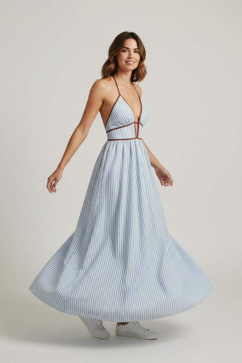 Sky Breeze Maxikleid